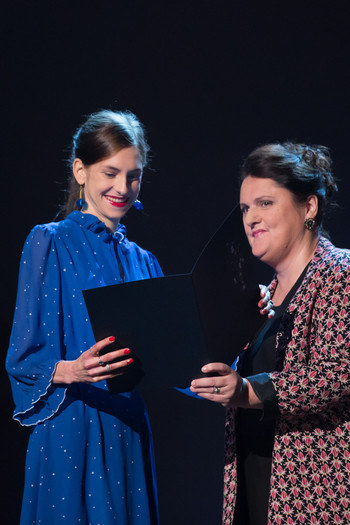 Anja Novak, Borštnik Award for Young Actress <em>Photo: Boštjan Lah</em>